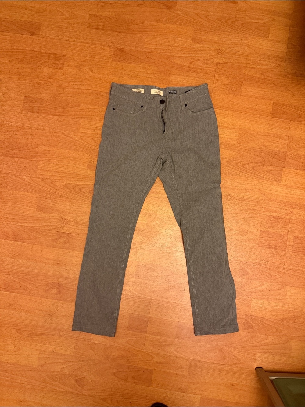 Scott James Slim Fit Gray Men’s Pants W30/L30